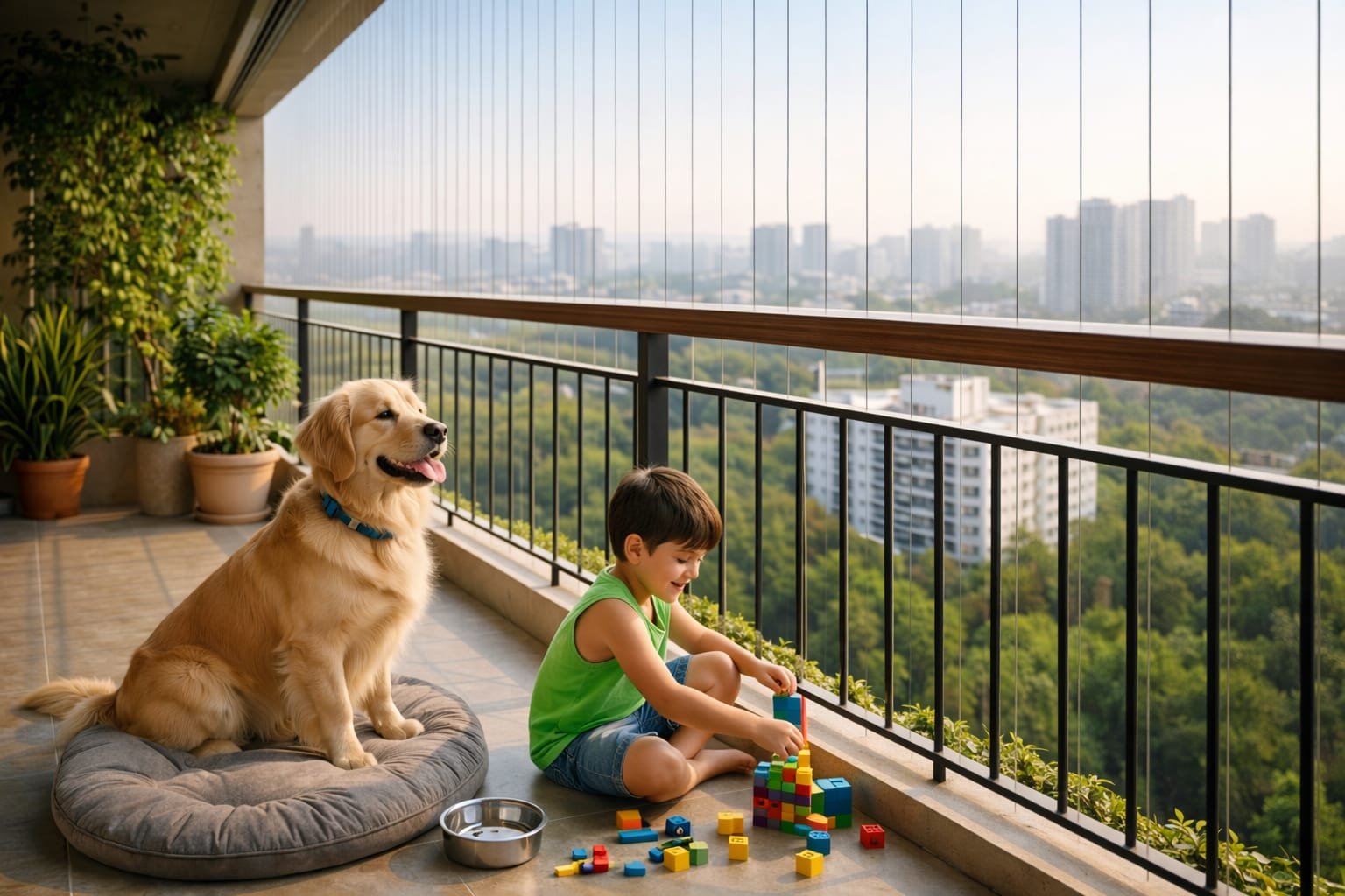 Child & Pet Safety Invisible Grills